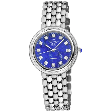 Женские часы GV2 Arezzo 13300B, бриллианты, синие