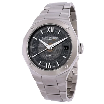 Мужские часы Baume et Mercier M0A10715, серые