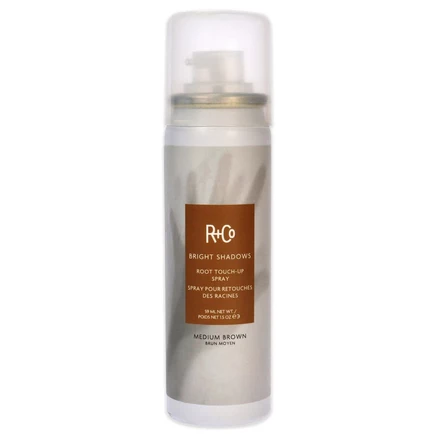 Спрей R+Co Bright Shadows для корней, коричневый