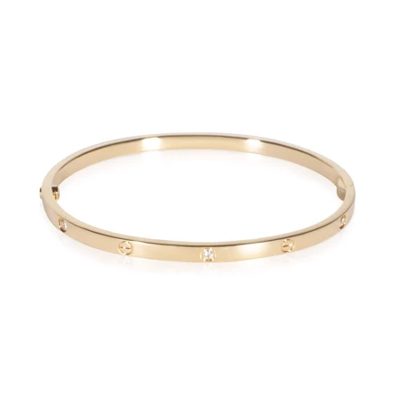 Браслет Cartier Love, бриллиант, желтое золото