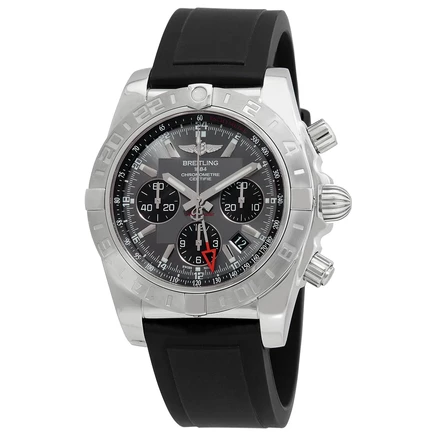 Мужские часы Breitling Chronomat 44, серые