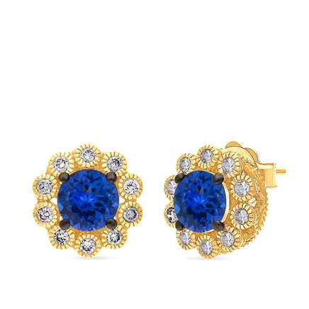 Женские пусеты Le Vian LABV 79, 14К, медовое золото