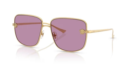 Женские очки Versace VE2282, фиолетовые, золотые