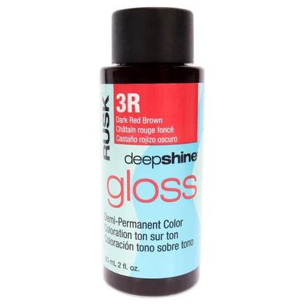 Краска Rusk Deepshine Gloss, 59 мл, 3R, темно-красная