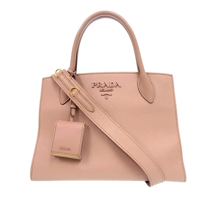 Женская сумка Prada Monochrome из кожи Saffiano