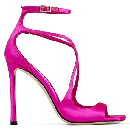 Женские босоножки Jimmy Choo Azia 110, фуксия