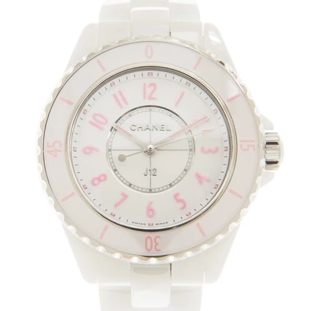 Женские часы Chanel J12 H6755 кварцевые, белые