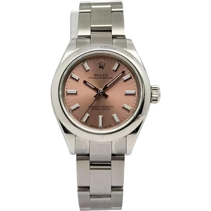 Женские часы Rolex Oyster Perpetual 276200, розовые