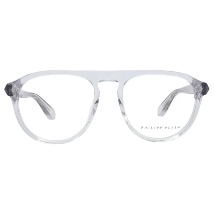 Мужские очки Philipp Plein VPP016M, круглые, прозрачные