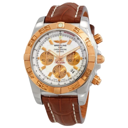 Мужские часы Breitling Chronomat 44, белые