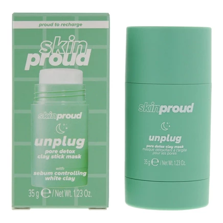 Глиняная маска-стик Skin Proud Unplug, 35 г