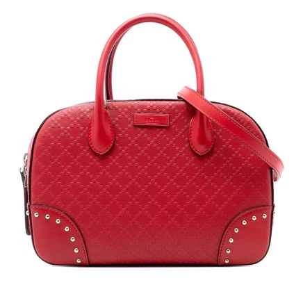 Женская б/у сумка Gucci Diamante Bright из кожи