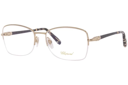Женская оправа Chopard VCHC72S, прямоугольная, золотая