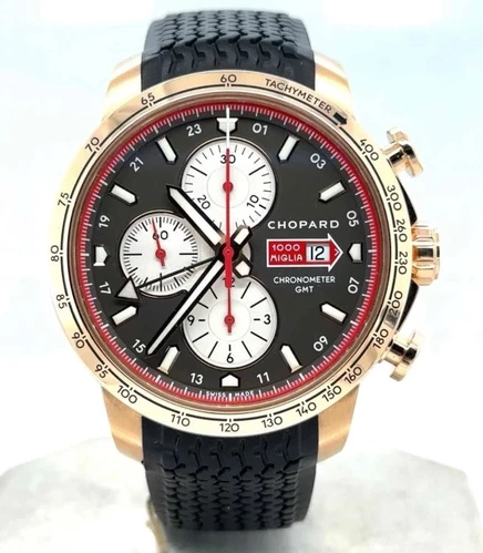 Мужские часы Chopard Mille Miglia 2013 GMT, антрацитовые