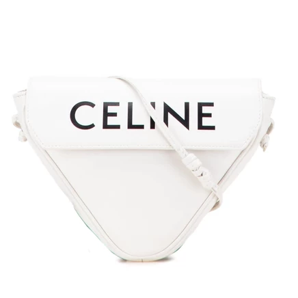 Женская сумка-кроссбоди Celine Triangle, кожа