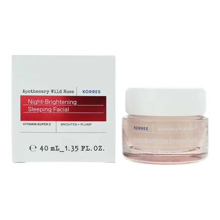 Ночной крем Korres Apothecary Wild Rose, 40 мл