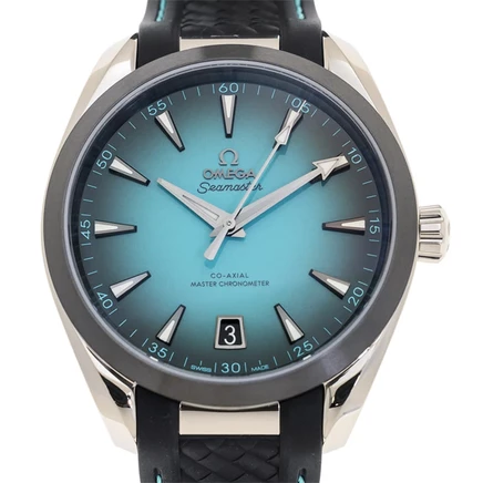 Мужские часы Omega Seamaster 220.32.41.21.03.001, зеленые