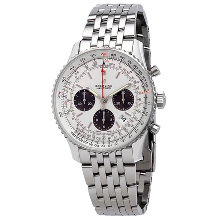 Мужские часы Breitling Navitimer AB0121211G1A1, серые