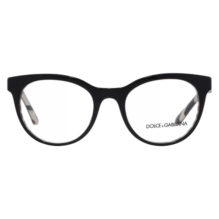 Женская оправа Dolce & Gabbana DG3399, черно-белая
