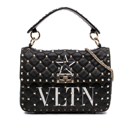 Женская сумка Valentino Rockstud Spike из кожи