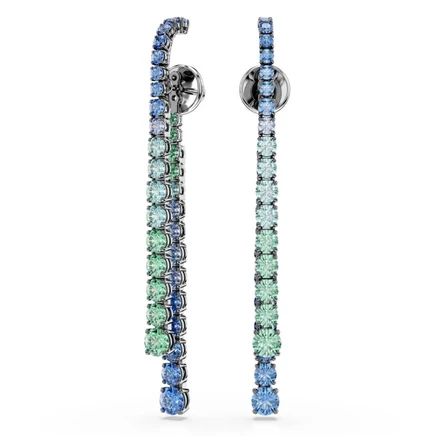 Женские серьги Swarovski Matrix, позолоченные