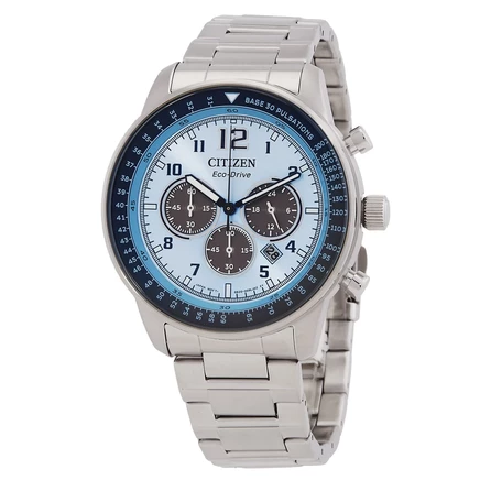 Мужские часы-хронограф Citizen CA4500-83M, синие