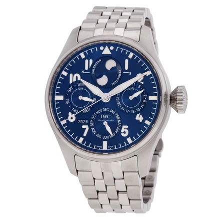 Мужские часы IWC Big Pilot Perpetual IW329601, синие