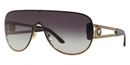 Женские солнцезащитные очки Versace, золотистые