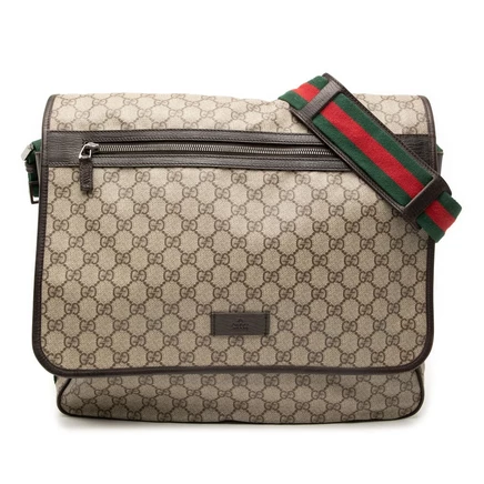 Унисекс сумка через плечо Gucci GG Supreme б/у