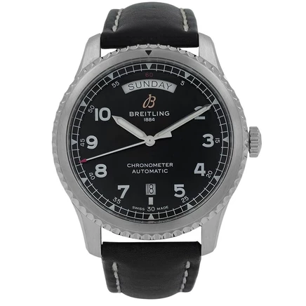 Мужские часы Breitling Aviator 8 A45330, черные