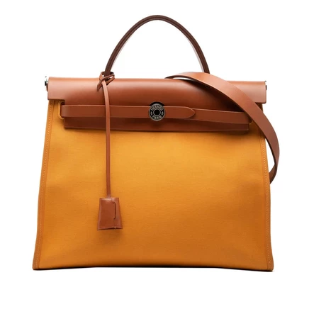 Женская сумка Hermes Herbag Zip 31, канвас