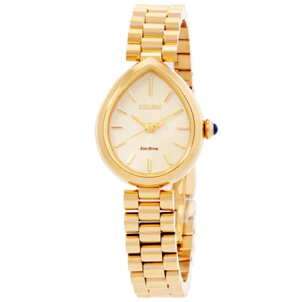 Женские часы Citizen L Rainell EM1202-50P, золотистые