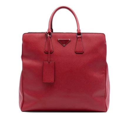 Женская сумка Prada Saffiano Lux Shopping Tote