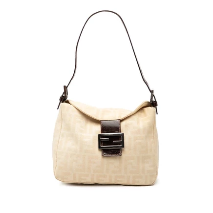 Женская сумка на плечо Fendi Zucca Double Flap б/у