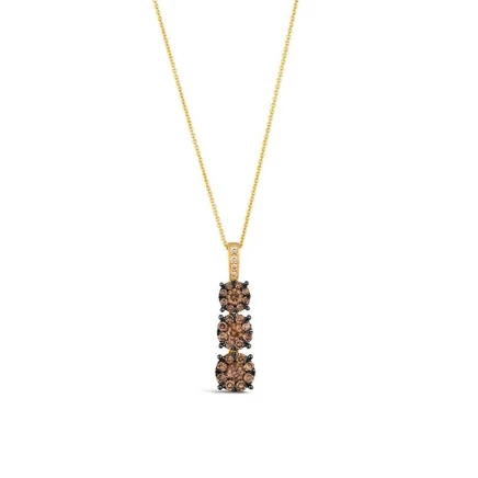 Женское колье Le Vian Crembrule, золото 585, желтое