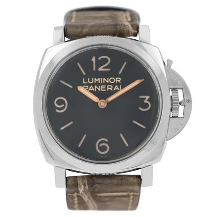 Мужские часы Panerai Luminor 1950 PAM00372 б/у, черные