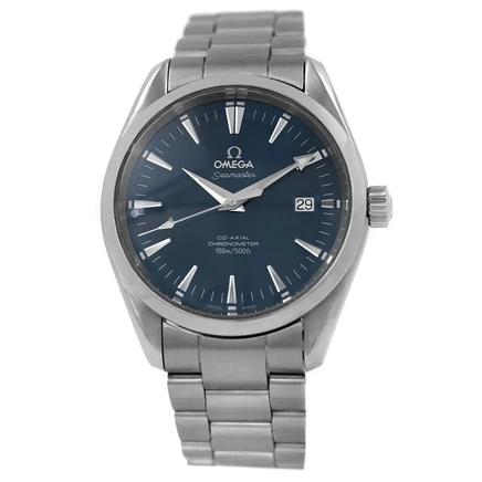 Мужские часы Omega Seamaster Aqua Terra 2503.80, синие