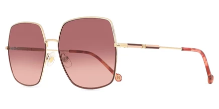 Очки Carolina Herrera HER 0139/S, бордово-золотые
