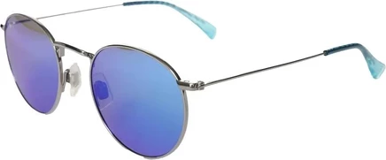 Унисекс очки Maui Jim B667-17B, серебристо-синие