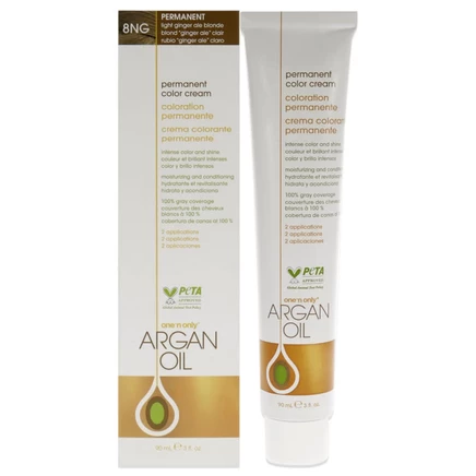 Крем-краска One n Only Argan Oil, 8NG, светлый блонд