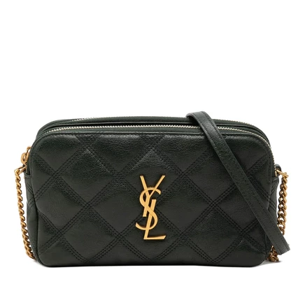 Женская сумка Saint Laurent Becky Mini из кожи ягненка