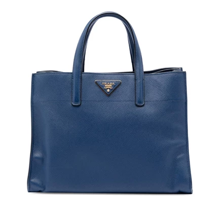 Женская сумка-тоут Prada Saffiano Soft, 3 отделения