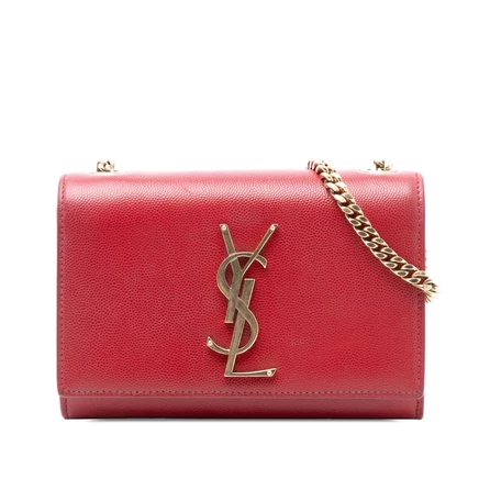 Женская сумка Saint Laurent Kate, кожаная, через плечо