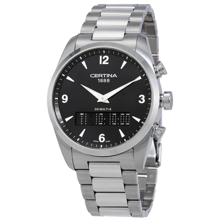 Мужские часы Certina DS Multi-8, черные