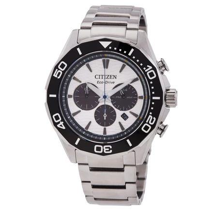 Мужские часы Citizen CA4730-59A, Eco-Drive, белые