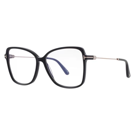 Женские очки Tom Ford FT5953-B, 55 мм, черные