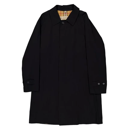 Мужское пальто Burberry Camden из габардина, черное
