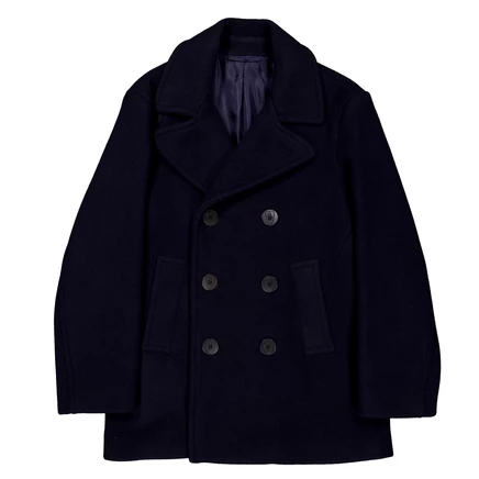 Мужское пальто Burberry двубортное шерстяное