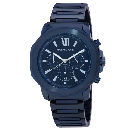 Мужские часы Michael Kors Prescott MK9251, хронограф, синие