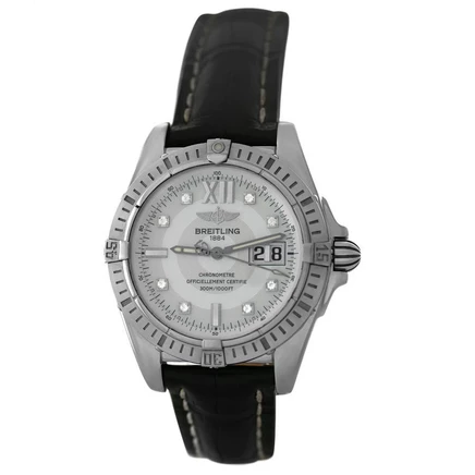 Мужские часы Breitling Windrider Cockpit б/у, белые